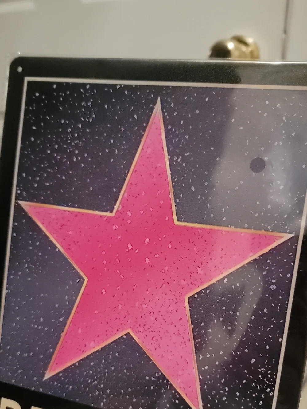 Dressing Room Metal Sign. Hot Pink, Gold, and Black. Brand New In Packaging.